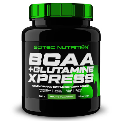 Scitec Nutrition BCAA + Glutamine Xpress Aminohapot 600 g Scitec Nutrition BCAA + Glutamine Xpress Aminohapot 600 g