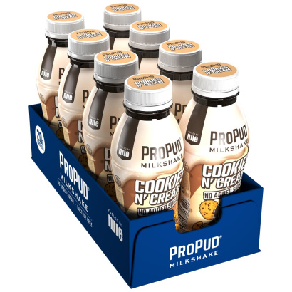 8 x NJIE ProPud Protein Milkshake 330 ml