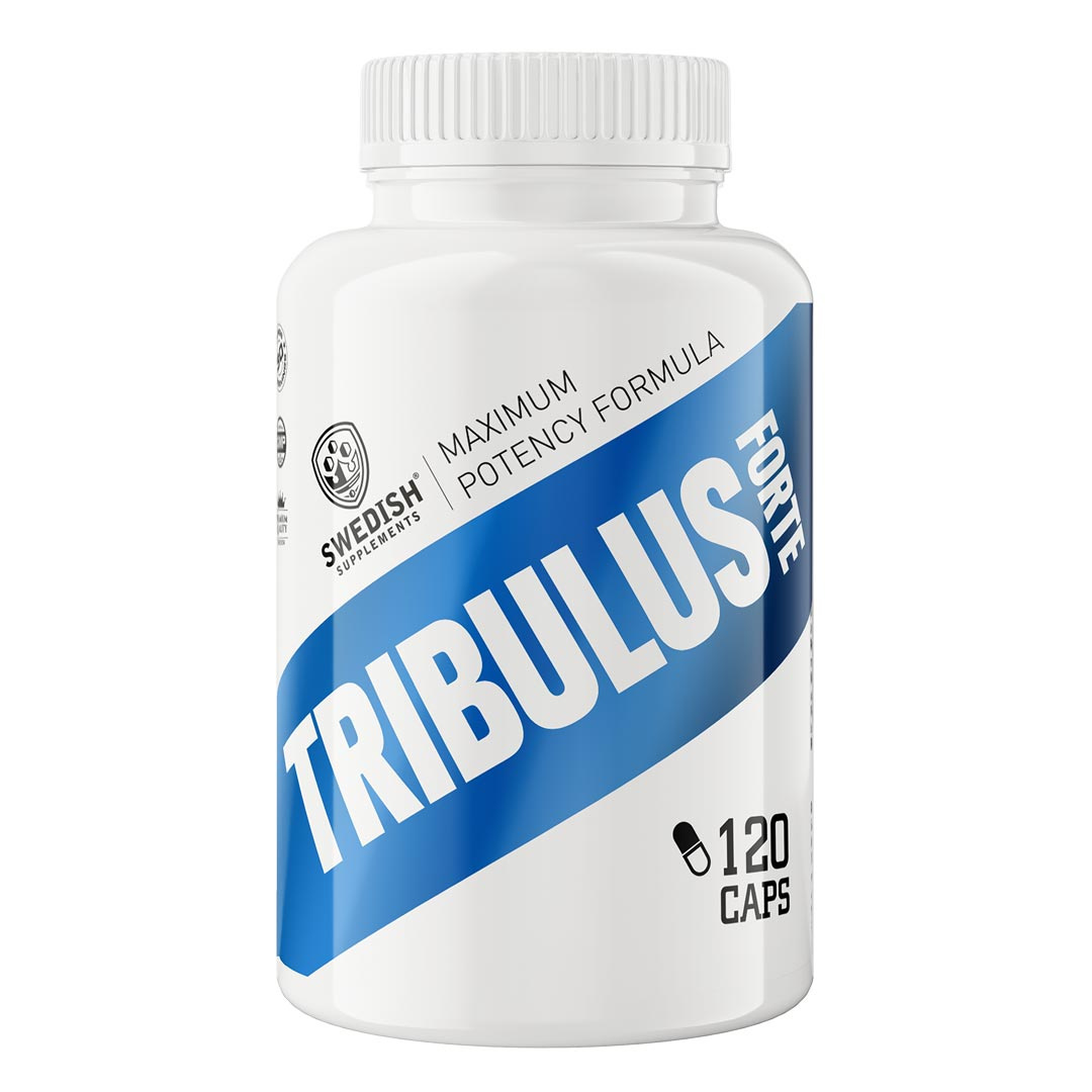 Swedish Supplements Tribulus Forte 120 caps ryhmässä Lisäravinteet / Lihaskasvu / Testosteroniboosterit @ Proteinbolaget (PB-0211-1)