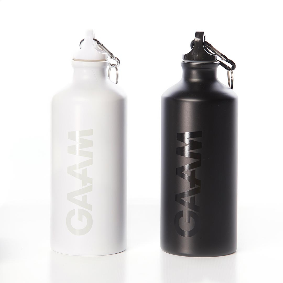 GAAM Alu Water Bottle 600 ml ryhmässä Treenivälineet ja varusteet / Shakerit ja juomapullot / Vesipullot @ Proteinbolaget (PB-0750)
