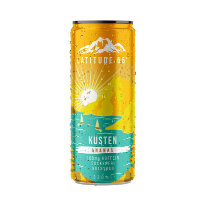 24 x Latitude 65 330 ml Kusten - Ananas 24 x Latitude 65 330 ml Kusten - Ananas