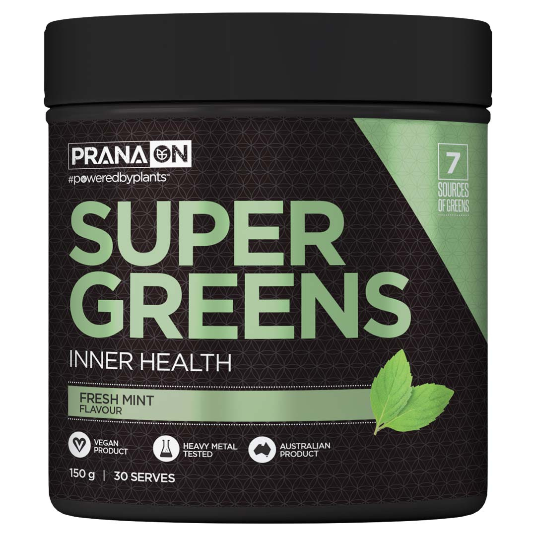 PranaOn Super Greens 150 g ryhmässä Luontaistuotteet / Viherjauheet @ Proteinbolaget (PB-07913)