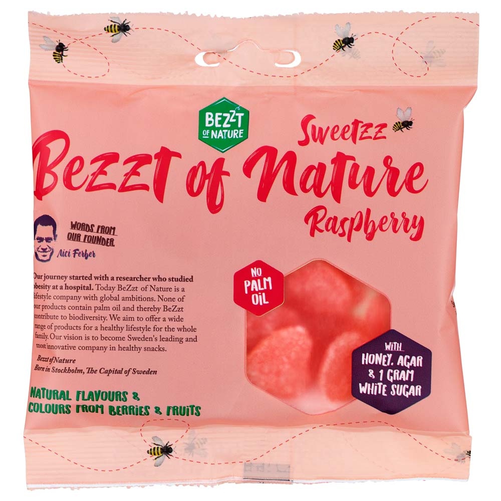 Bezzt of Nature Sweetzz 65 g ryhmässä Elintarvikkeet / Naposteltavat ja karkit @ Proteinbolaget (PB-0973)