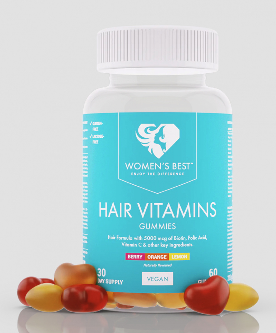 Womens Best Hair Vitamins 60 tabs ryhmässä Lisäravinteet / Vitamiinit / Monivitamiinit @ Proteinbolaget (PB-10905)