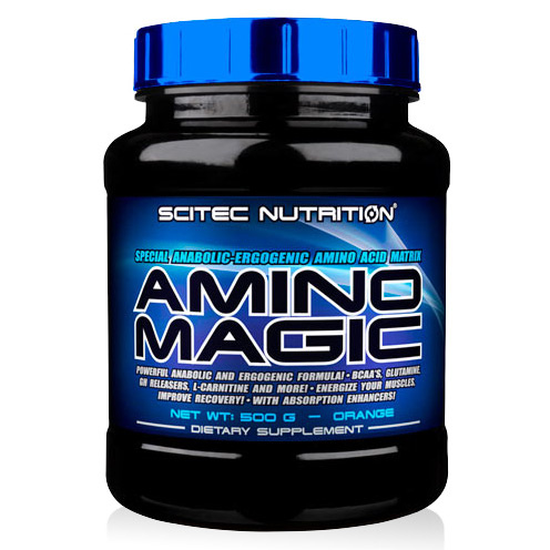 Scitec Nutrition Amino Magic 500 g ryhmässä Lisäravinteet / Aminohapot / Aminohappokompleksi @ Proteinbolaget (PB-1139)