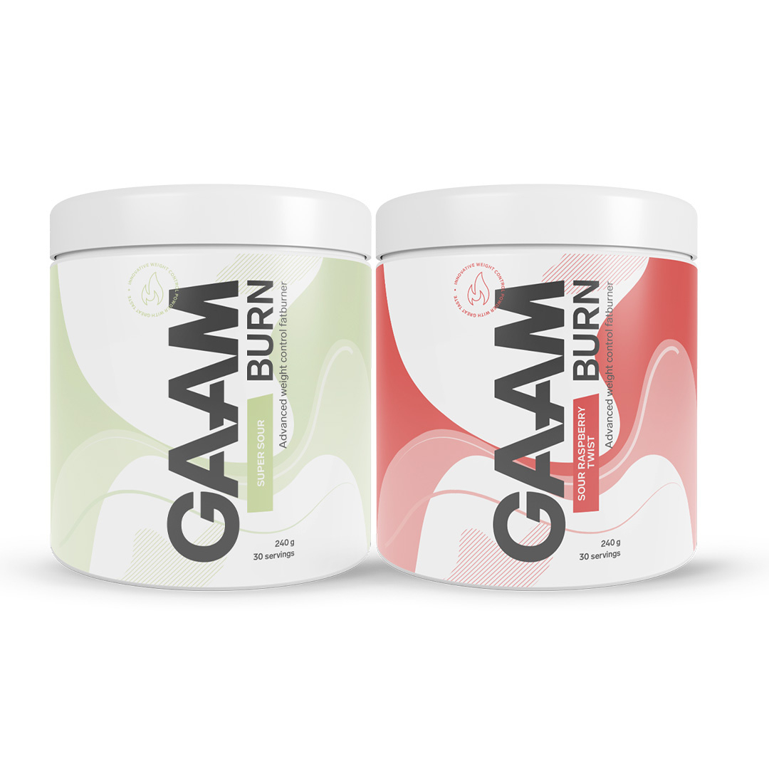 2 x GAAM Candy Series Burn 240 g ryhmässä Lisäravinteet / Painonpudotus / Piristävät rasvanpolttajat @ Proteinbolaget (PB-1202545)