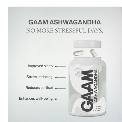 GAAM Ashwagandha 60 caps