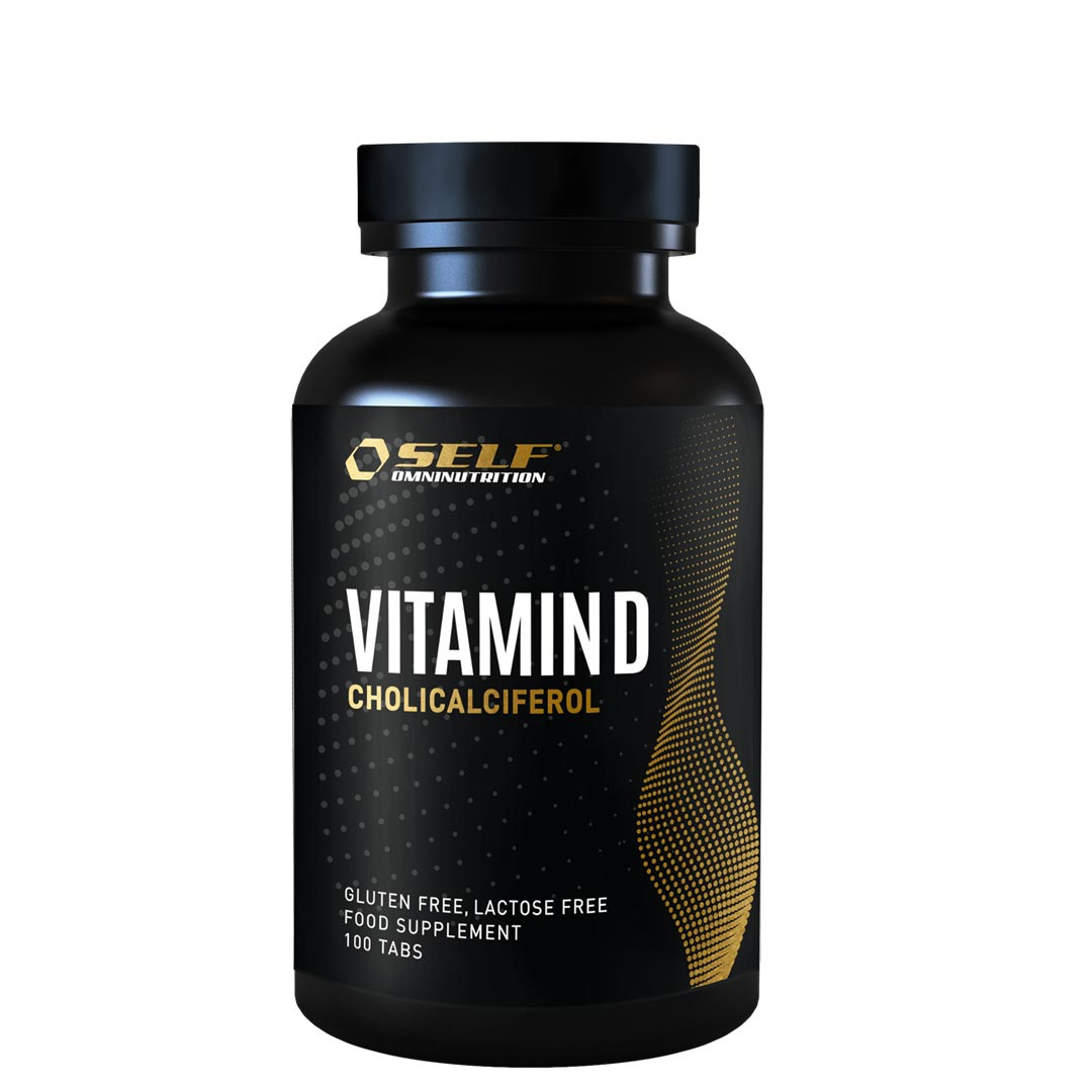 Self Omninutrition Vitamin D 100 caps ryhmässä Lisäravinteet / Vitamiinit / D-vitamiini @ Proteinbolaget (PB-1336)