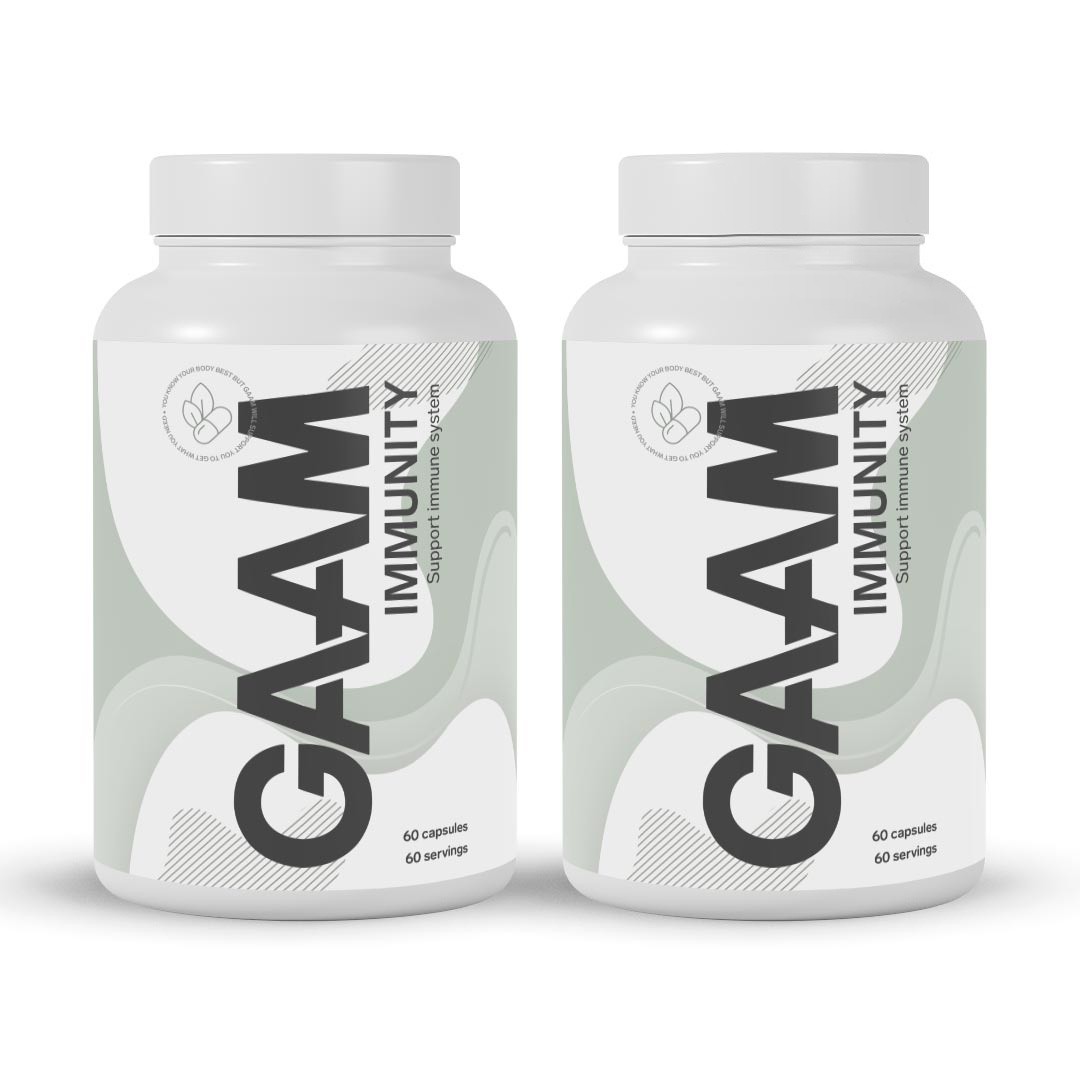 GAAM Immunity 120 caps ryhmässä Lisäravinteet / Vitamiinit / Monivitamiinit @ Proteinbolaget (PB-140)