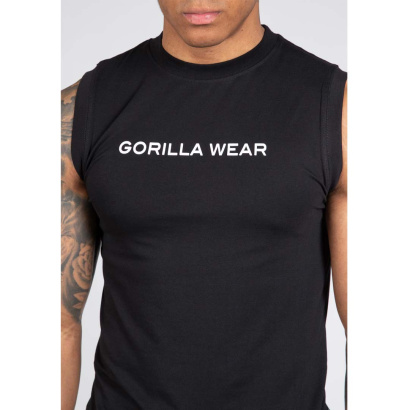 Gorilla Wear Sorrento Sleeveless T-Shirt Black