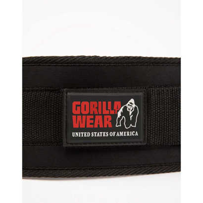 Gorilla Wear 4 Inch Women\'s Lifting Belt Black