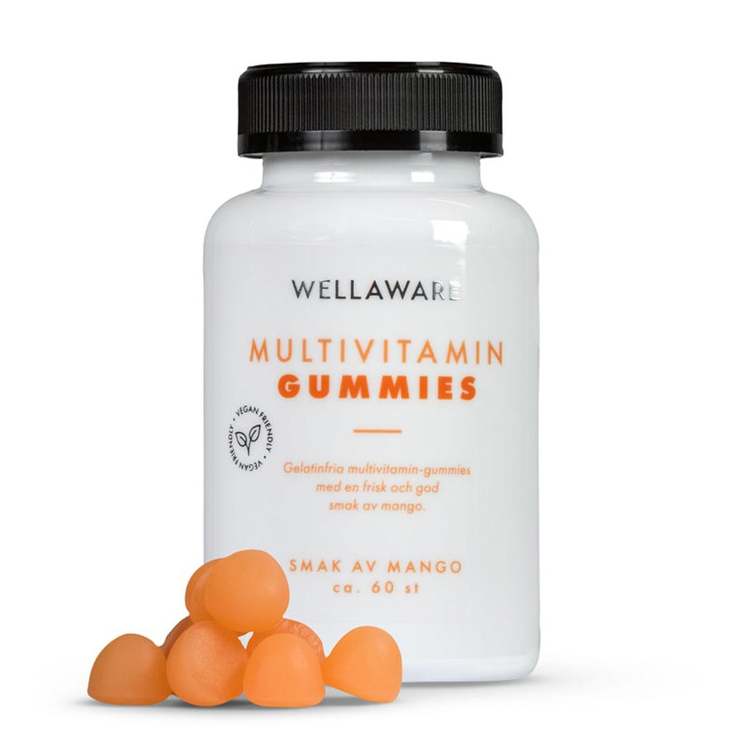 WellAware Multivitamin Gummies 60 pcs ryhmässä Lisäravinteet / Vitamiinit / Monivitamiinit @ Proteinbolaget (PB-15133)