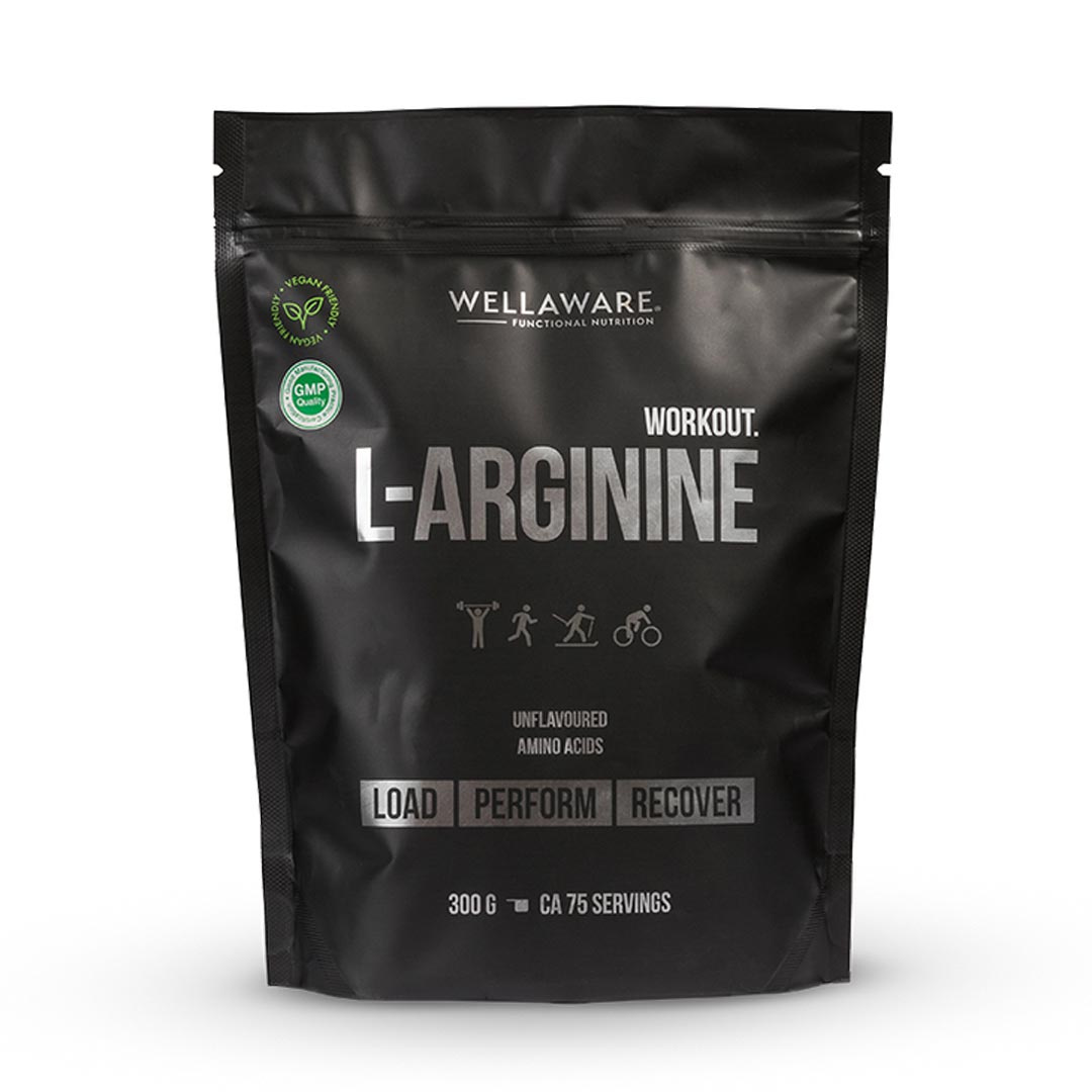 WellAware L-Arginine 300 g ryhmässä Lisäravinteet / Aminohapot / L-Arginiini @ Proteincompany (PB-15253)