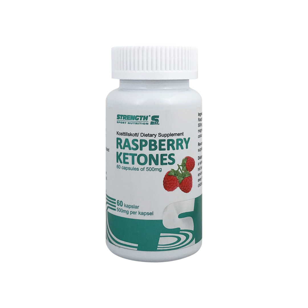 Strength Sport Nutrition Raspberry Ketone 60 caps ryhmässä Lisäravinteet / Painonpudotus / Stimuloimattomat rasvanpolttajat @ Proteinbolaget (PB-1526)