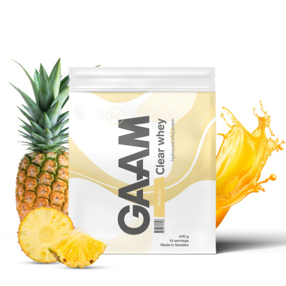 GAAM Clear Whey Proteiinijauhe 400 g GAAM Clear Whey Proteiinijauhe 400 g