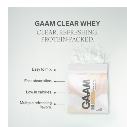 GAAM Clear Whey Proteiinijauhe 400 g GAAM Clear Whey Proteiinijauhe 400 g