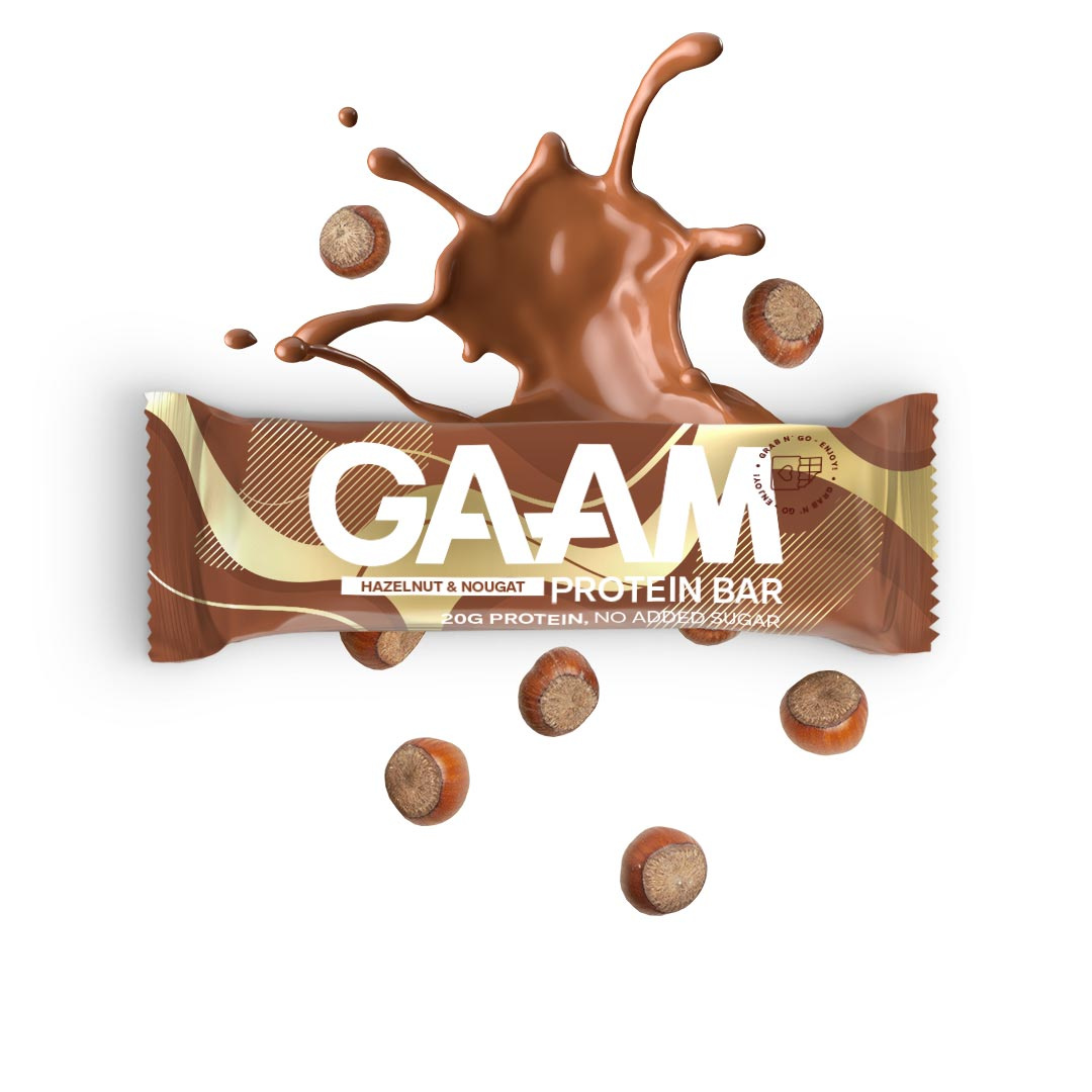 GAAM Protein bar 55 g ryhmässä Patukat / Proteiinipatukat @ Proteinbolaget (PB-15478)