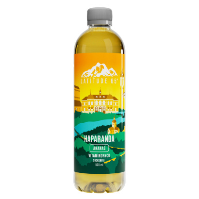 12 x Latitude 65 500 ml Haparanda - Ananas