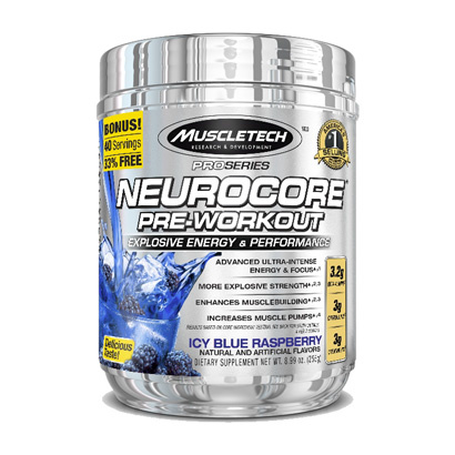 Muscletech Neurocore 50 servings ryhmässä Lisäravinteet / Tehonlisääjät / Vireystila ja keskittymiskyky @ Proteinbolaget (PB-1582)