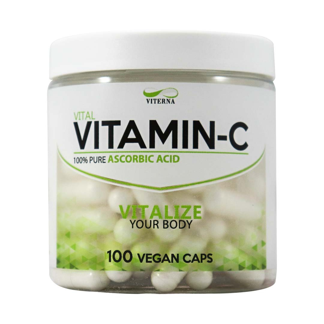 Viterna Vitamin C 100 caps ryhmässä Lisäravinteet / Vitamiinit / C-vitamiini @ Proteinbolaget (PB-15885)