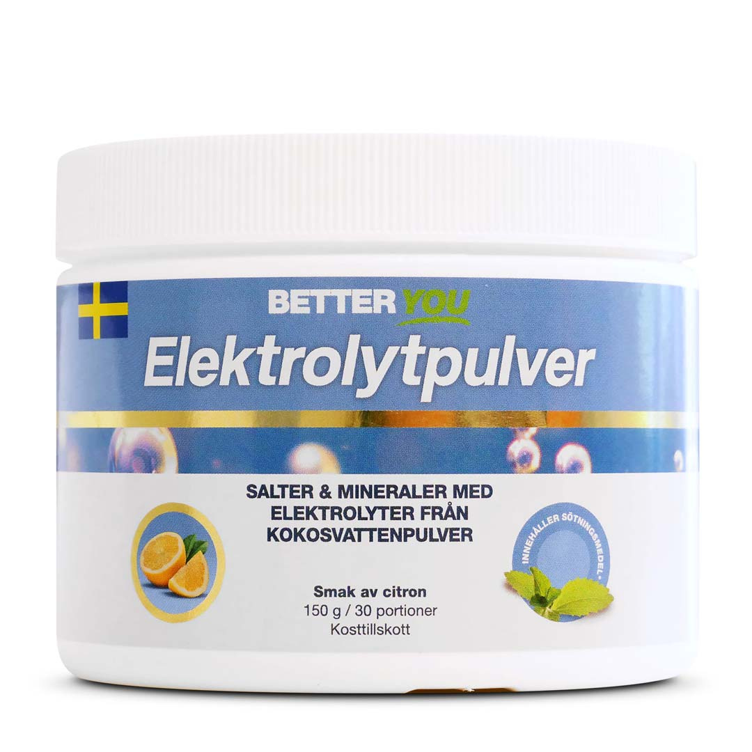 Better You Elektrolytpulver 150 g ryhmässä Lisäravinteet / Palautuminen @ Proteinbolaget (PB-15906)