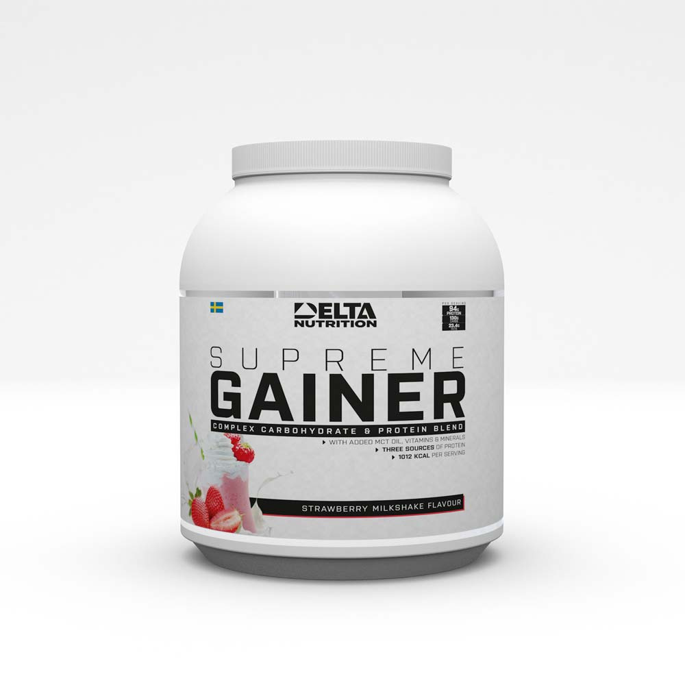 Delta Nutrition Supreme Gainer 2.2 kg ryhmässä Lisäravinteet / Gainerit @ Proteinbolaget (PB-16045)