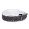 Gorilla Wear 4 Inch Padded Leather Belt Black