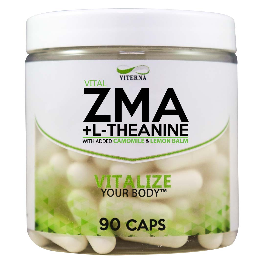 Viterna Vital ZMA + L-Theanine 90cps ryhmässä Lisäravinteet / Lihaskasvu / ZMA @ Proteinbolaget (PB-16991)