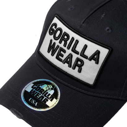 Gorilla Wear Harrison Cap Black & White