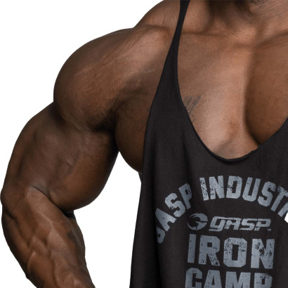 GASP Stringer Tank Black