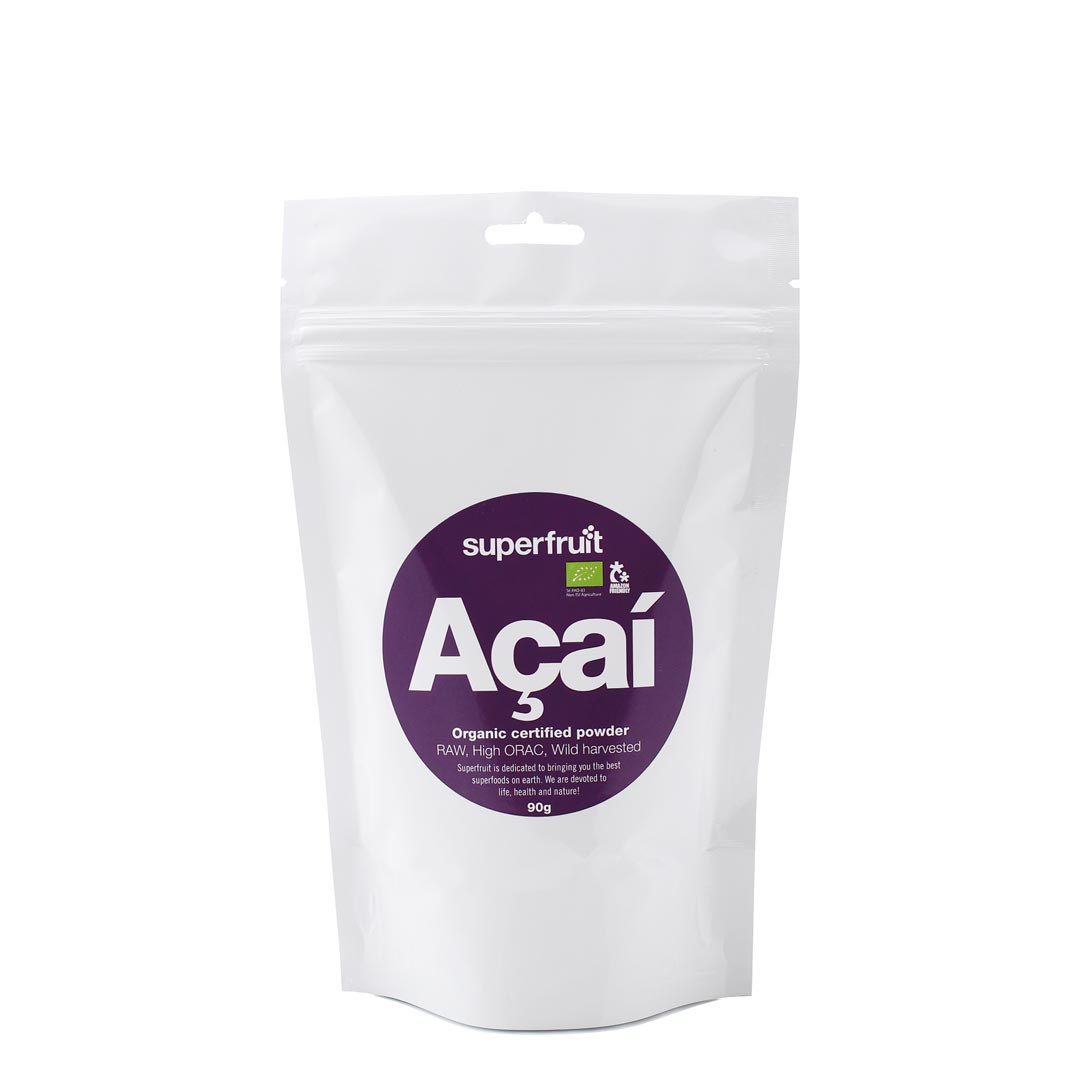 Superfruit EKO Acai Powder 90 g ryhmässä Luontaistuotteet / Acai @ Proteinbolaget (PB-17684)