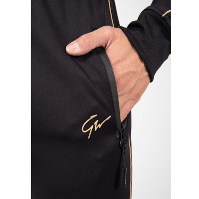 Gorilla Wear Wenden Track Shorts Black/Gold