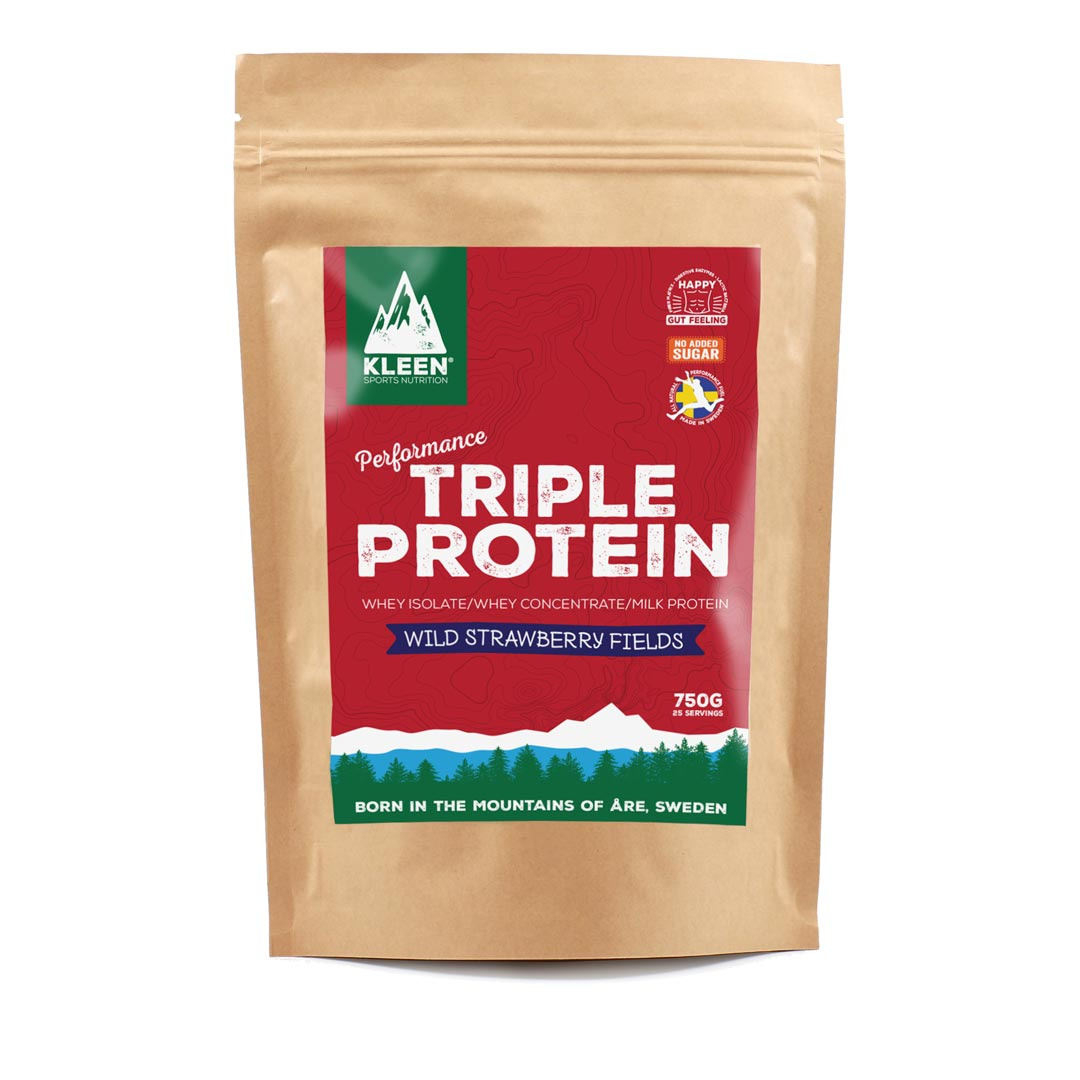 KLEEN Triple Protein 750 g ryhmässä Lisäravinteet / Proteiinijauheet / Heraproteiini / Herakonsentraatti @ Proteinbolaget (PB-1798)