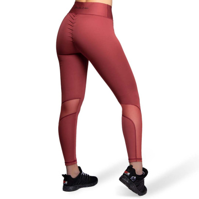 Gorilla Wear Kaycee Tights Burgundy Gorilla Wear Kaycee Tights Burgundy