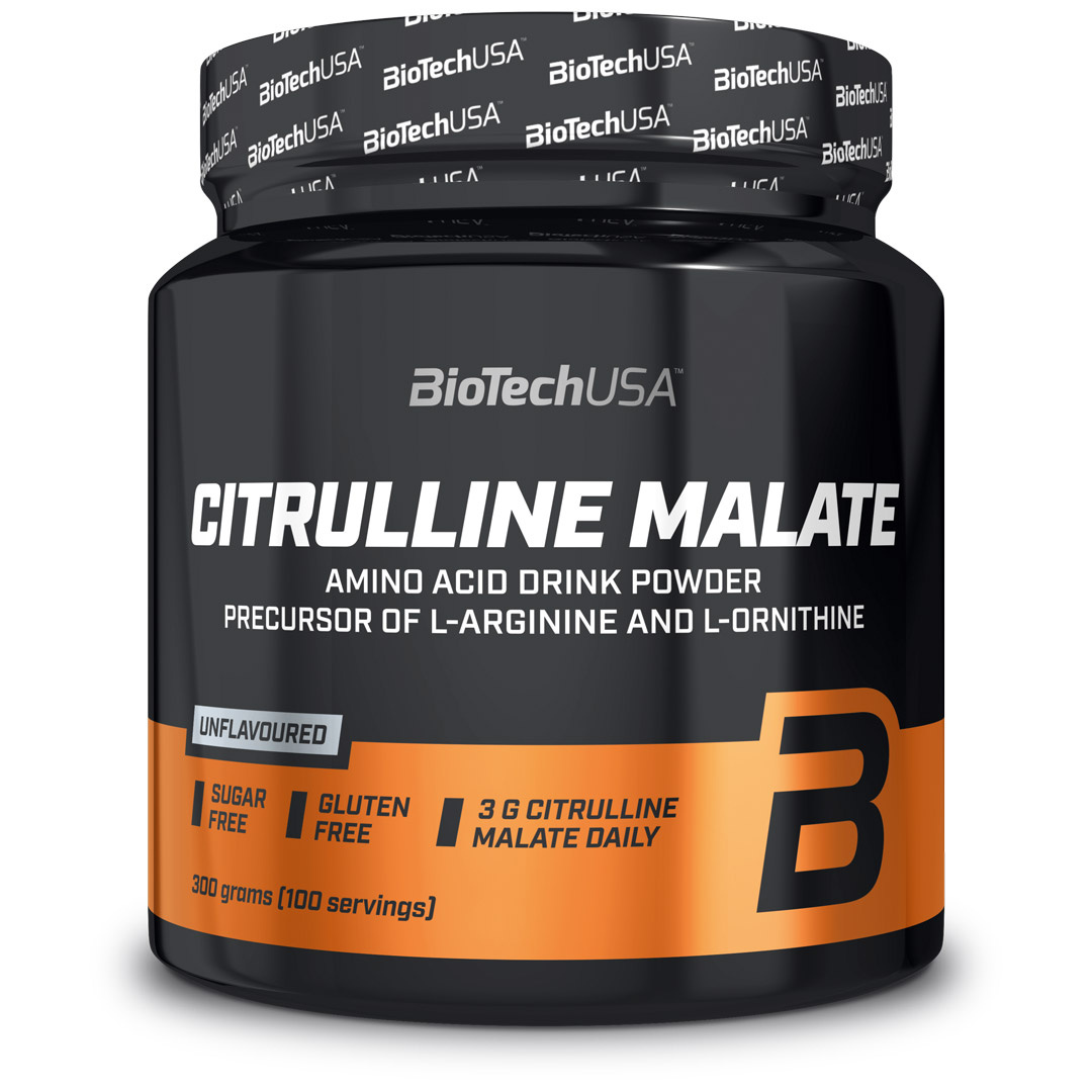 BioTechUSA Citrulline Malate Powder 300 g ryhmässä Lisäravinteet / Tehonlisääjät / Pre Workout / PWO @ Proteinbolaget (PB-1843)