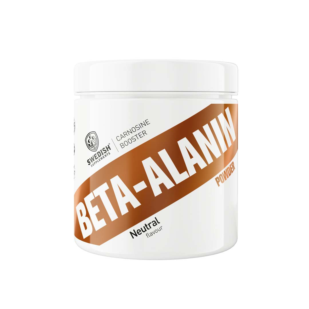 Swedish supplements Beta-alanin 300 g ryhmässä Lisäravinteet / Aminohapot / Beta-alaniini @ Proteinbolaget (PB-18563)