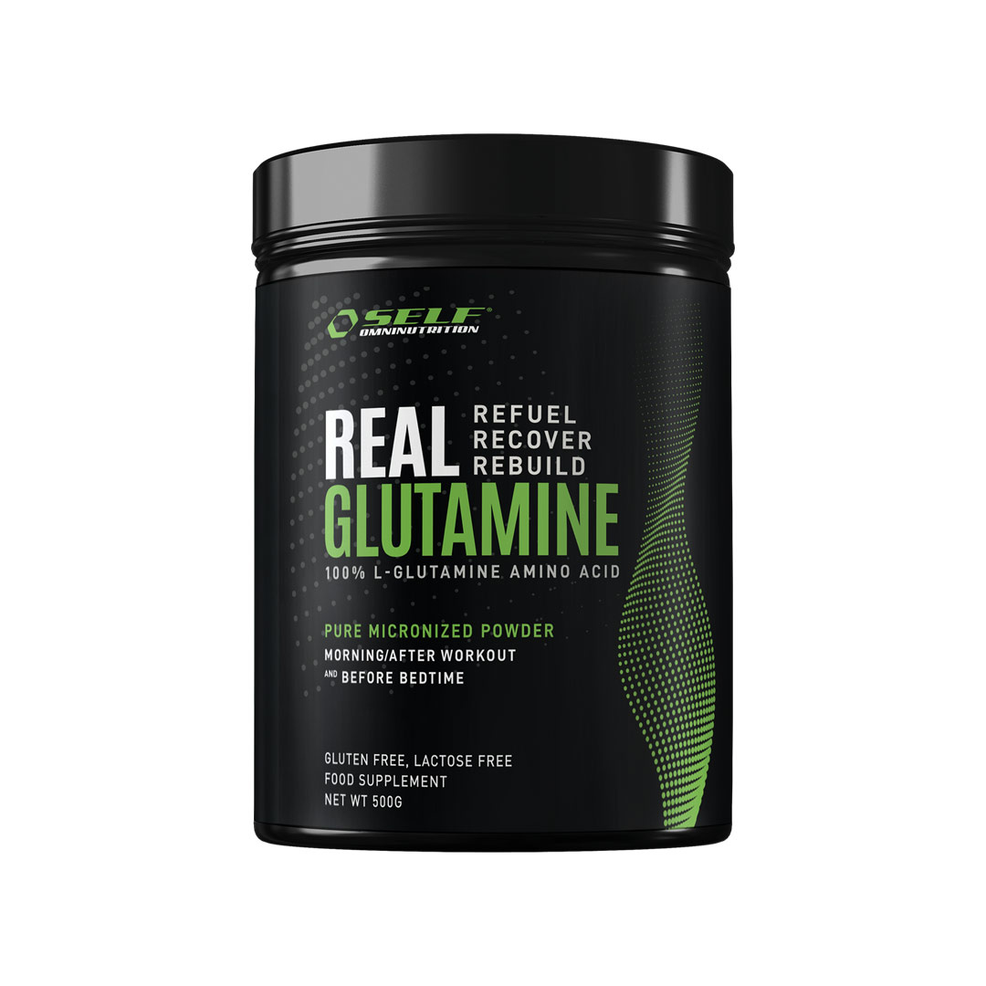 Self Omninutrition Real Glutamine 500 g ryhmässä Lisäravinteet / Aminohapot / L-Glutamiini @ Proteincompany (PB-1859)