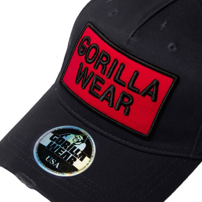 Gorilla Wear Harrison Cap Black & Red
