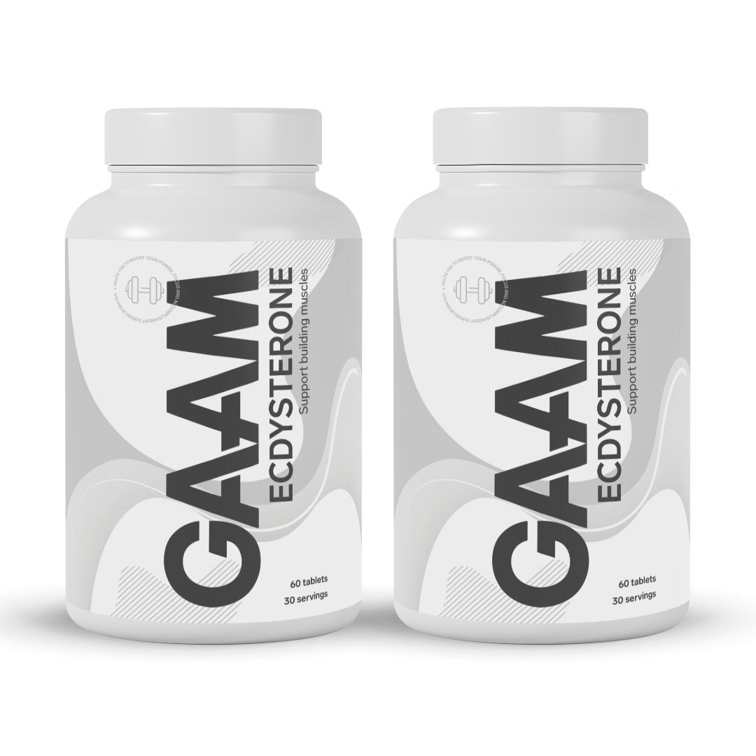 GAAM Ecdysterone 120 tabs ryhmässä Lisäravinteet / Lihaskasvu / Testosteroniboosterit @ Proteincompany (PB-192)