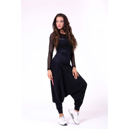 NEBBIA Flash Mesh Longsleeve Black