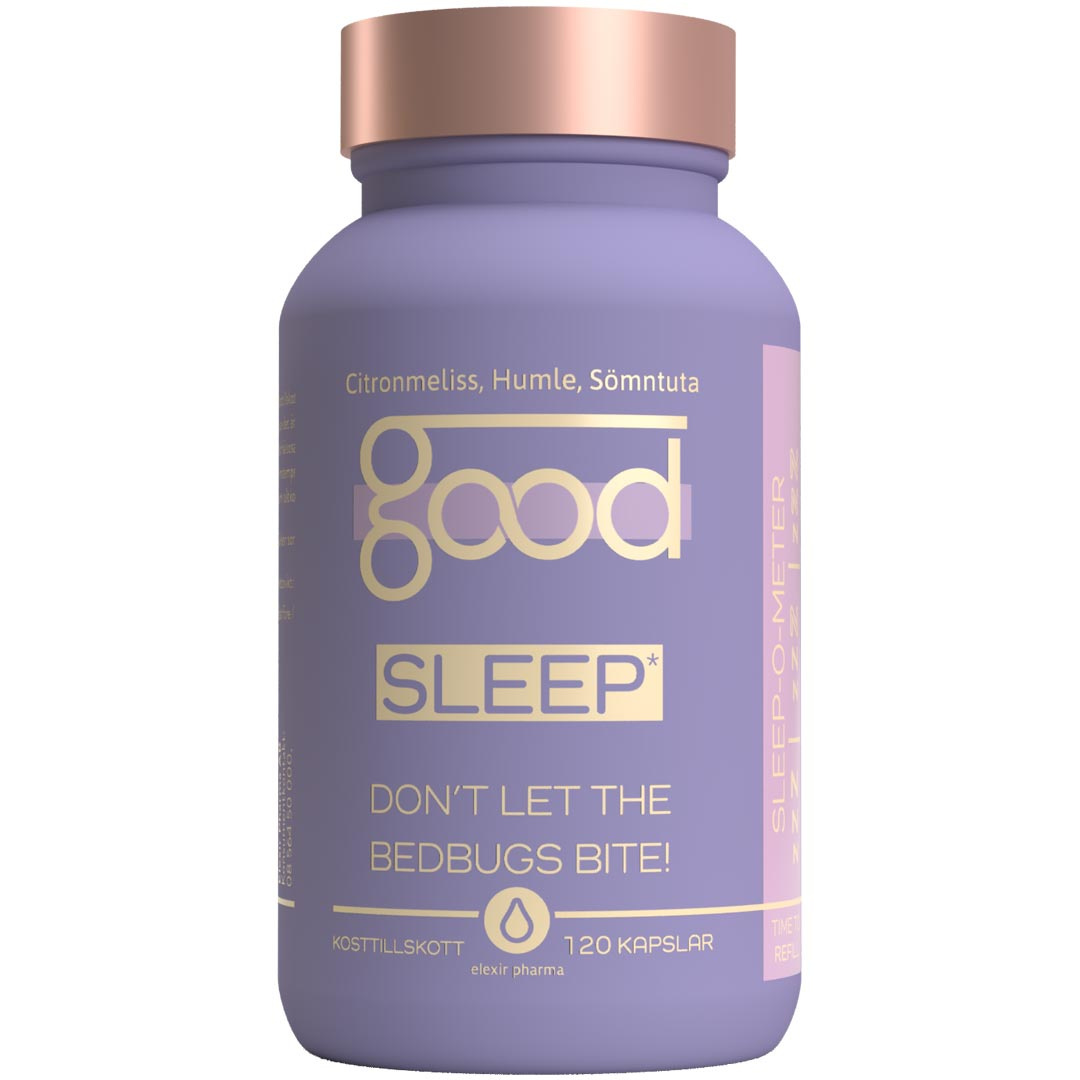 Elexir Pharma Good Sleep 120 caps ryhmässä Luontaistuotteet @ Proteinbolaget (PB-200200)