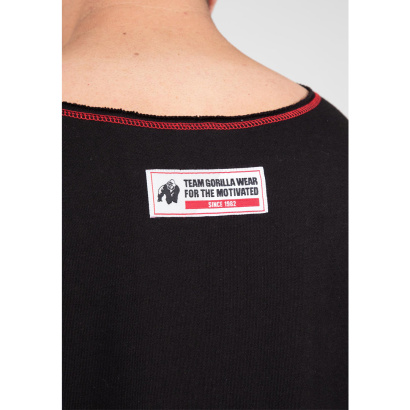 Gorilla Wear Wallace Workout Top Black/Red Gorilla Wear Wallace Workout Top Black/Red