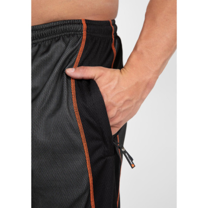 Gorilla Wear Wallace Mesh Pants Grey/Orange Gorilla Wear Wallace Mesh Pants Grey/Orange