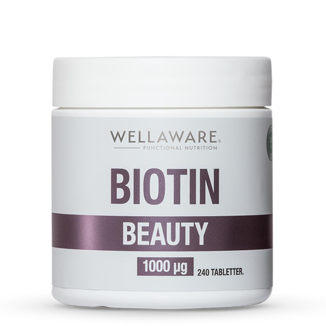 WellAware Biotin 240 tabs ryhmässä Lisäravinteet / Vitamiinit / B-vitamiini @ Proteinbolaget (PB-20299)