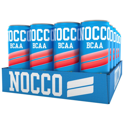 24 x NOCCO BCAA / BCAA+ / FOCUS 330 ml