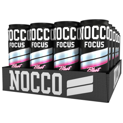 24 x NOCCO BCAA / BCAA+ / FOCUS 330 ml