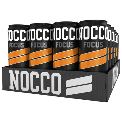 24 x NOCCO BCAA / BCAA+ / FOCUS 330 ml