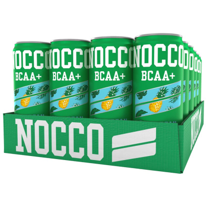 24 x NOCCO BCAA / BCAA+ / FOCUS 330 ml