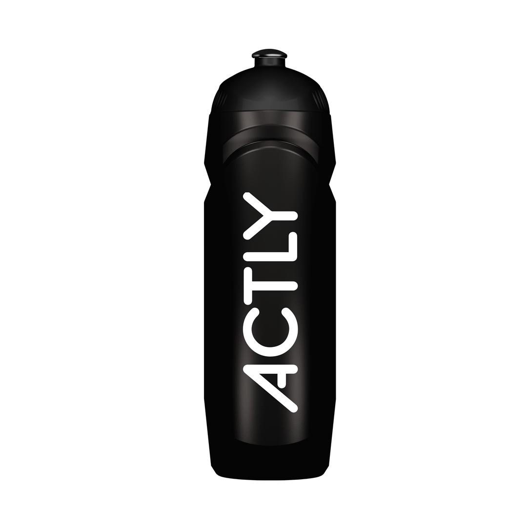 Actly Shaker 750 ml RB Black ryhmässä Treenivälineet ja varusteet / Shakerit ja juomapullot / Shakerit @ Proteinbolaget (PB-22021615)