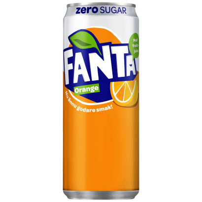 20 x Fanta Orange Zero 330 ml 20 x Fanta Orange Zero 330 ml